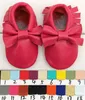 Free Ship 2015 New Tassels & Bow 2 Style Baby Moccasins Soft Moccs Baby Shoes Kids Genuine Leather Newborn Baby Prewalker Babe Infant Shoes