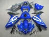 ヤマハフェアリングのためのFreeship BodyworkセットYZF R1 07 08ブルーブラック新しいフェアリングキットYZF-R1 2007 2008 YQ37