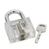 Disc Detainer Lock Bump Key Tool Schlosserwerkzeug mit Metallscheiben-Vorhängeschloss für das Schlossertraining Skill Tools Set