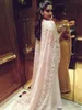 2019 elegante vintage árabe alto pescoço formal vestidos de noite lace vestido de ilusão com casaco para reembolso completo Novo quente feito sob encomenda feita vestidos