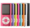Cheapest mp3 100pcs+ Colorulf MP4 Player With FM Radio Video&Micro SD Card TF Card Slot+Speaker 4th LCD MP4 Player