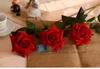 Hot Sales Single Flanelette Rose Simulation Silk Flowers Home Party Bruiloft Decoratie Hoek van Valentijnsdag Gift Wholesale Fah002