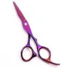C1011 6Inch Japan Steel Customized Logo Professionell Human Hair Scissors Frisers Frisör Saxar Skärning Tunna Shears Style Tool