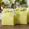 Bruiloft gunst geschenkdozen groene bruiloft snoepdoos elegante citroen romantische decoratie Laser Lawm en buiten bruiloft Laser Cut2569172