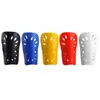 1Pairs Soccer Shin Pads Cuish Fútbol suave Fútbol de fútbol Padres de guardia de espinilla Protector de pierna para hombres Transpirables Shinguard 16.3x11cm