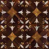 銅の木の床のモザイクの床の組み合わせの床ハイエンドの注文の床のデザインの家の床の翡翠inlaid木の床の貝の床の床仕上げ
