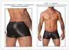 151204 Gay Men Leather Sexy Lingerie Latexr Panties Menswear Underwear Panties Mens Sexy Sleepwear