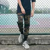 Mannen mode camouflage broek casual sporten slijtage kleding potlood broek mannelijke joggers
