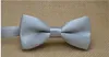 Fashion candy color dress folded Children Bow tie business Bow tie hotel waiter gentleman Ties solid colorChildren bow tie