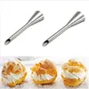 Wholesale- Stainless Steel Icing Piping Nozzles Cream Beak Pastry Puff Cream Injector Cake Nozzle Confectionery Tool Cake Decorating Tool