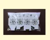 100pcs Laser Cut Hollow Bride and Groom Ribbon Wedding Party Baby Shower Favor Gift Ribbon Candy Box Boxes