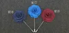 Revers Blume Mann Frau Camellia Handgemachte Boutonniere Stick Brosche Pin Herrenzubehör in 18 Farben