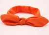 Mode Big Bow Head Wrap Lovely Bowknot Baby Headbands Bomull Baby Headwear Girl Hair Bow 9 Färger, 20st