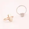 30PCS- Gold Silver Cute Pineapple Rings Lovely Ananas Rings Simple Funny Outline Fruit Rings for Women Ladies Party Gifts