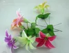 Silk Single Stem Lily 240p 30cm1181quot Dia 16cm Artificial Simulation Lilies Flower Wedding Christmas Party Decoration4057298