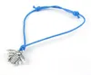 Hot ! 50pcs Alloy Bee Bracelets DIY Handmade jewelry Wax rope Bracelets wholesale