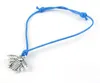 Caldo ! 50pcs lega i braccialetti dell'ape i monili Handmade Handmade braccialetti della corda della cera all'ingrosso