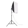 Freeshipping Fotography Lighting Kit 2M Studio Light Stand Tripod + 50x70cm Foto Studio Softbox Light Tent met E27 Socket Bulb Holder