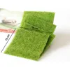 Fausse mousse artificielle pour pelouse décorative, micro paysage, bricolage, mini jardin féerique, plantes de simulation, gazon vert, petite taille 15 x 15 cm