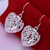 Fashion (Jewelry Manufacturer) mixed 50 pcs a lot earrings 925 sterling silver jewelry factory price Fashion Shine Earrings 1271