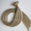Pre Bonded Flat Tip human Hair Extensions 50g 50Strands 18 20 22 24inch M8&613 Keratin Hair products