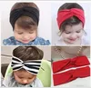 2015 Barnbandanas Head Wrap Girls Wide Chic Turban Hair Band Headbands Hair Tillbehör för Kvinnor Girls 30st / Lot # 3925