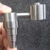 10mm 14mm 18.8mm 6 In 1 Titanium Nail with Arm male and female joint for glass bong water pipe in stock