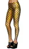 Леггинсы русалка рыбные масштабы Geggings женщины русалка стройные колготки хвостовые плавники блестящие фитнес-карандаш брюки напечатанные растягивающие брюки Roupas B3535