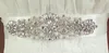 Ivory 2017 Lucxury Crystal Sash BridalのウェディングドレスBelts Bow Bridal Belt Sash Bridal Pearls Belts W6506