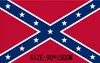 Confederate Rebel Civil War Flag Confederate Flag Confederate Battle Flaggor Två sidor Tryckta Flagga National Polyester Flaggor 50st