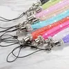 Bling Crystal Rhinestone Lanyard Diamond Long Hanging Luxury Rope Necklace String Chain chain chain chain colorful for iPhone ID Card keychain smart samsung samsung