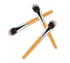 New Woman Makeup Brushes 10pcs/lot Bamboo Handle Facial Mask Makeup Brush Face Beauty Brushes Free Shipping