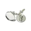 brass cufflinks