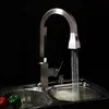 2015 New Arrival High End Heavy Solid Brass Water saving Brass Deck Mounted Nickle Brushed Pull Out Sprayer Kitchen Faucet Sink Mixer Tap