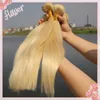 Platina Loira Brasileira Virgem Do Cabelo Seda Reta 613 # Cabelo Brasileiro Loiro 3 Ofertas Bundle Não Transformados Cabelo Humano Virgem Loira Tecer