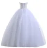 2019 Abito da ballo con perline bianche di moda sexy Abito Quinceanera con tulle con paillettes Plus Size Abito dolce 16 Vestido Abiti da debuttante BQ87