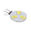 LED-lampen T10 G4 Leeslamp 210-Lumen 6 SMD 5630 Crystal Marine Boat White Bulb Lamp 12V