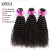 4 bundels 8A onbewerkte Peruaanse Maagdelijk Menselijk Haar Weeft Body Wave Rechte losse Wave Kinky Krullend Natuurlijke Kleur Peruaanse Hair Extensions