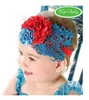 Baby feather Headbands Baby girl pena Enfeites de cabelo Shining headwear Acessórios para crianças
