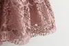 Girls Lace Dresses 2024 Spring Autumn Baby Girls Floral Embroidery Dress Kids Full Sleeve Tutu Dress Children Wholesale CLothing