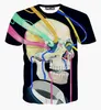 FG 1509 nuovo stile Harajuku Art body painting delle donne degli uomini stampato 3d maglietta nuovo Harajuku moda t-shirt Supera i t