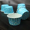 Cupcake Cases Narzędzia Pieczenia Kubki Papierowe Box Kolorowe Cute Dla Urodziny Weselne, Baby Shower Party Cake Dekorowanie Muffin