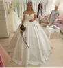 2018 الأميرة قبالة الكتف فستان الزفاف الرباط يزين عالية الجودة vestidos دي novia ثوب الزفاف الأنيق