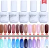 atacado nail art gelishgel uvled prego gel polonês absorver o verniz 168 cor para escolher soak off gel polonês prego gel