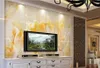 Sfondo personalizzato per pareti White Horse Ride Wallpaper 3D Murales per soggiorno8111530