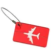 Mini Rectangle Aluminium Alloy Luggage Tags Travel Accessories Baggage Name Tags Suitcase Address Label Holder Free Shipping