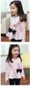 아기 소녀 봄 복장 폴카 도트 긴 소매 티셔츠 활 + 바지 2pcs 아이들이 아이들을 세트 사랑스러운 귀여운 복장 C-5
