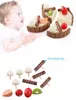 wooden pretend play food