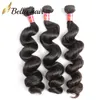 Brazylijskie włosy wątek z koronkowymi czołowymi 13x4 Virgin Human Hair Extensions Lose fala podwójne wątek peruwiański Malezji Indianin