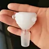 Pfeifen Aeecssories Glas Wasserpfeifen Bongs Bunter spiralförmiger Blasenkopf